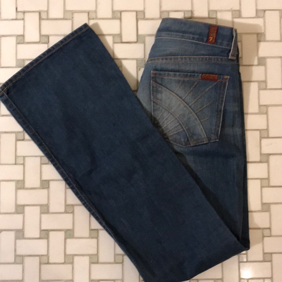 7 For All Mankind Denim - 7 For All Mankind Bootcut Jeans Size 28